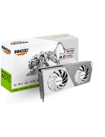 Inno3D N40702-126XX-185252W grafikkort NVIDIA GeForce RTX 4070 12 GB GDDR6X