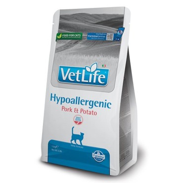 Farmina ARMINA VET LIFE NAT CAT HYPO PORK POTATO ADULT 1 5kg