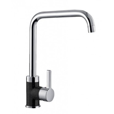 Kitchen faucet PYRAMIS SILVIO DUO black