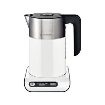 Bosch TWK8611P electric kettle 1.5 L 2400 W Anthracite  Stainless steel  White