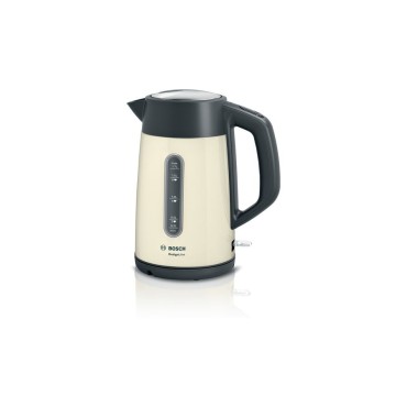 Bosch TWK4P437 electric kettle 1.7 L 2400 W Beige  Black