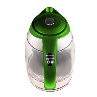 LED Glass Kettle Łucznik WK-2020 1 8l Green