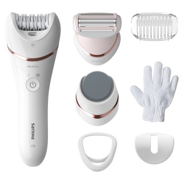 Philips BRE 730/10 Wet and dry epilator for legs  body and feet