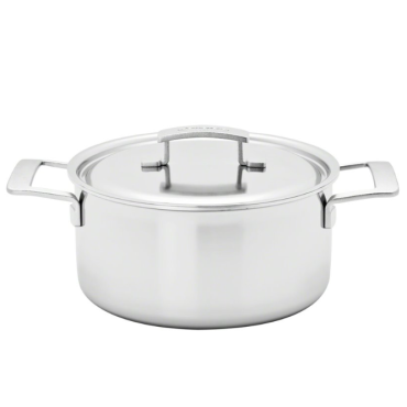 Demeyere INDUSTRY 5 40850-669-0 saucepan 5.2L Round Silver