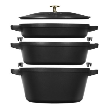 Staub La Cocotte 4.2 L Round Cast iron Casserole baking dish