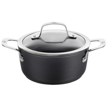 BALLARINI Alba pot with lid titanium 2.7 L ALBG2LD.20D