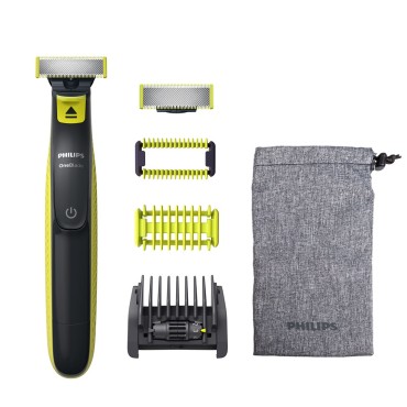 Philips Norelco OneBlade QP2821/20 men's shaver Foil shaver Trimmer Grey  Lime