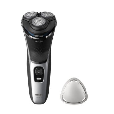 Philips S3143/00 men's shaver Rotation shaver Trimmer Black  Silver