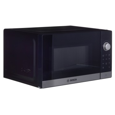 Bosch Serie 2 FFL023MS2 microwave Countertop Solo microwave 20 L 800 W Black  Stainless steel