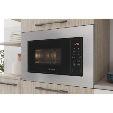 Indesit MWI 120 GX Built-in Grill microwave 20 L 800 W Stainless steel