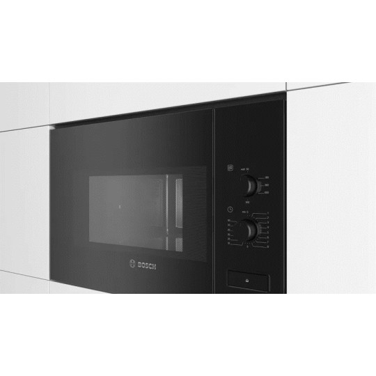 Bosch Serie 4 BFL550MB0 microwave Built-in Solo microwave 25 L 900 W Black