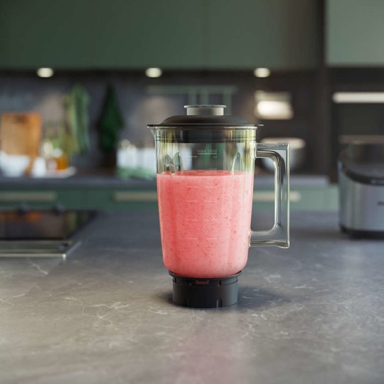 Philips 7000 series HR3760/00 blender Tabletop blender 1500 W Black Metallic
