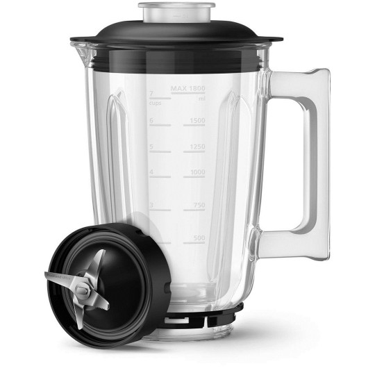 Philips 7000 series HR3760/00 blender Tabletop blender 1500 W Black Metallic