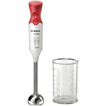 Bosch MSM64110 blender Immersion blender 450 W Red  White