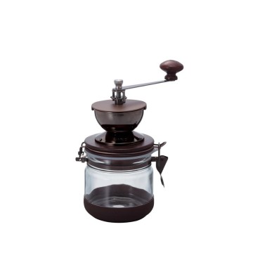 Hario CMHN-4 coffee grinder Black  Transparent  Wood