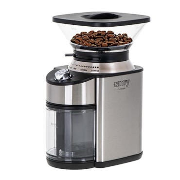 Camry CR 4443 coffee grinder Burr grinder Black Silver