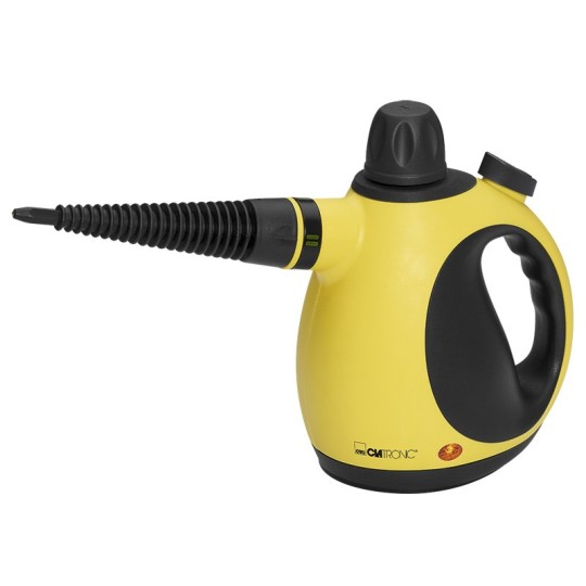 Clatronic DR 3653 Portable steam cleaner 0.25 L 1050 W Black  Yellow Clatronic DR 3653 Portable steam cleaner 0.25 L 1050 W Black  Yellow