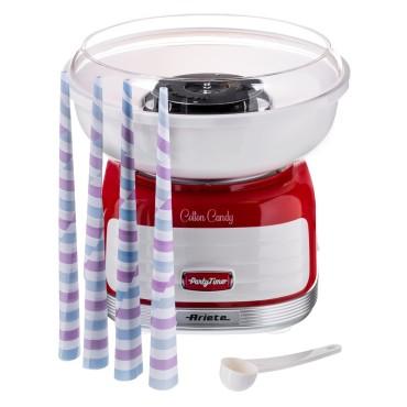 ARIETE Cotton Candy 2973/00 Partytime candy floss maker 500 W Red