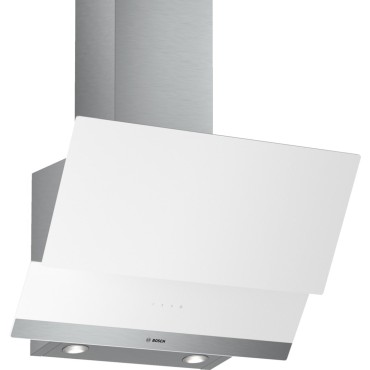Bosch Serie 4 DWK065G20 cooker hood 530 m3/h Wall-mounted Stainless steel