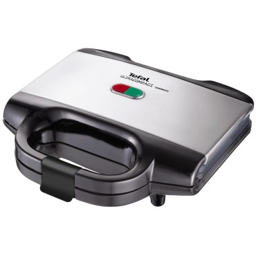 Tefal Ultracompact sandwich maker 700 W Black  Stainless steel