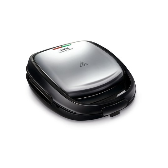 Tefal SW341D12 sandwich maker 700 W Black Stainless steel Tefal SW341D12 sandwich maker 700 W Black Stainless steel