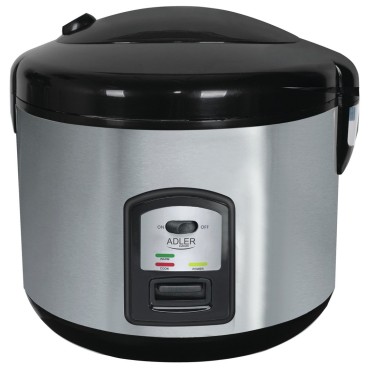 Adler AD 6406 rice cooker Black Stainless steel 1000 W