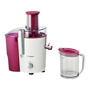 Bosch MES25C0 juice maker Centrifugal juicer 700 W Cherry  Transparent  White