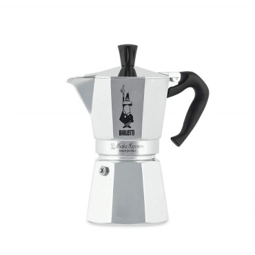 Bialetti Moka Express Moka pot 0.3 L Aluminium  Black