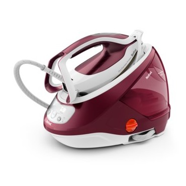 Tefal GV9220 steam ironing station 2600 W Durilium AirGlide Autoclean soleplate Burgundy  White