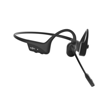 SHOKZ OpenComm2 Wireless Bluetooth Bone Conduction Videoconferencing Headset | 16 Hr Talk Time  29m Wireless Range  1 Hr Charge 