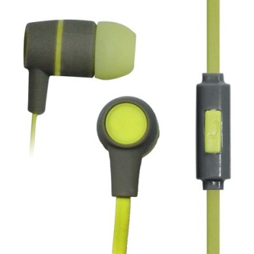 Vakoss SK-214G headphones/headset Wired In-ear Calls/Music Green  Grey