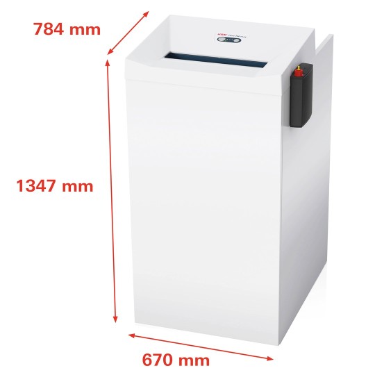 HSM Pure 740 max shredder 240 l 4 5x30 mm
