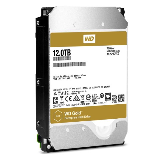 Western Digital Gold 3.5 12 TB Serial ATA III