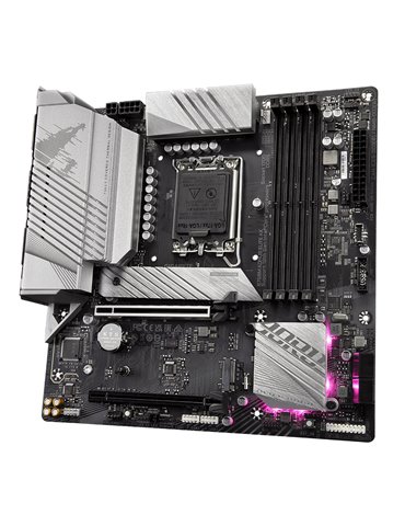 Gigabyte B760M AORUS ELITE AX moderkort Intel B760 LGA 1700 micro ATX