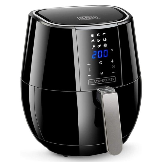 Black & Decker Air Fryer Digital Control 3,5L Black