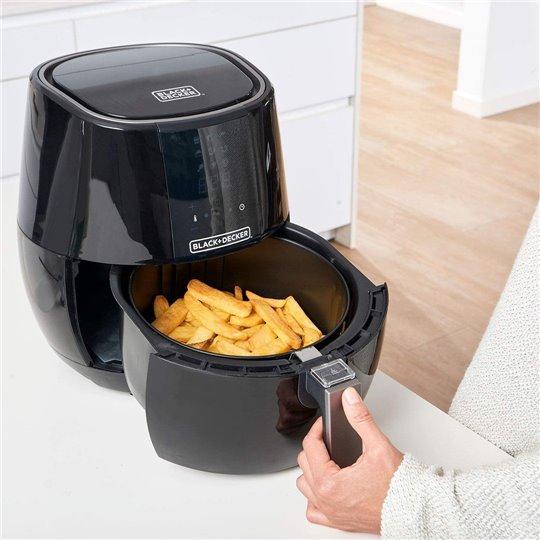 Black & Decker Air Fryer Digital Control 3,5L Black