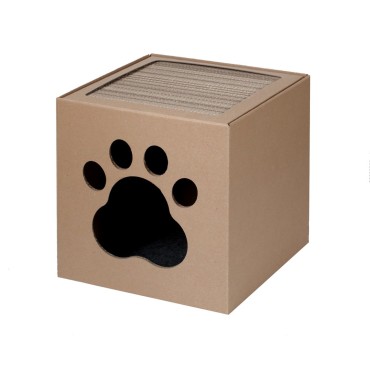 CARTON+ PETS Netti - Cat scratcher - 35 5 x 35 5 cm