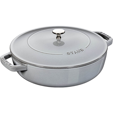 ZWILLING Deep frying pan with lid STAUB 28 cm 40511-470-0