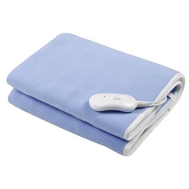 Esperanza EHB001 electric blanket 60 W Blue  White Fleece  Polyester