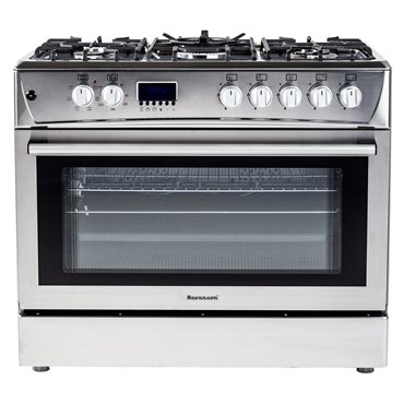 Ravanson Gas-electric Cooker Ravanson KWGE-K90 Cheff Modern (silver)