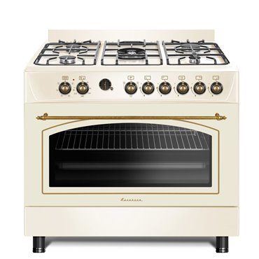 Ravanson KWGE-90RC RETRO gas/electric cooker