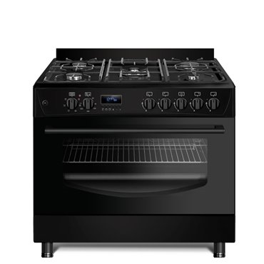 Ravanson Gas-electric Cooker Ravanson KWGE-K90 Cheff Modern (black)