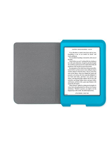 Rakuten Kobo Nia SleepCover e-boksläsarfodral 15,2 cm (6") Folio Aqua