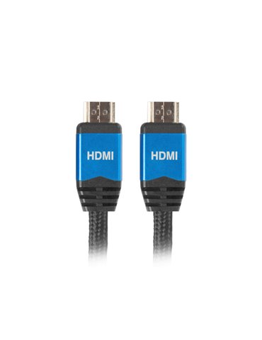 Lanberg CA-HDMI-20CU-0010-BL HDMI-kabel 1 m HDMI Typ A (standard) Svart