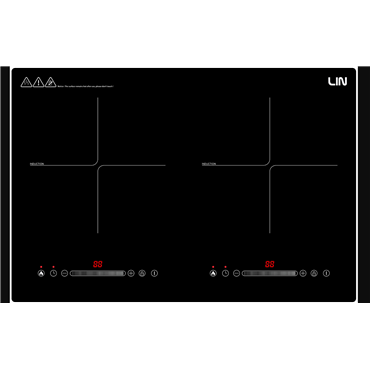 LIN Induction hob LIN LI2H-180 cable with plug 1.2m 3200 W